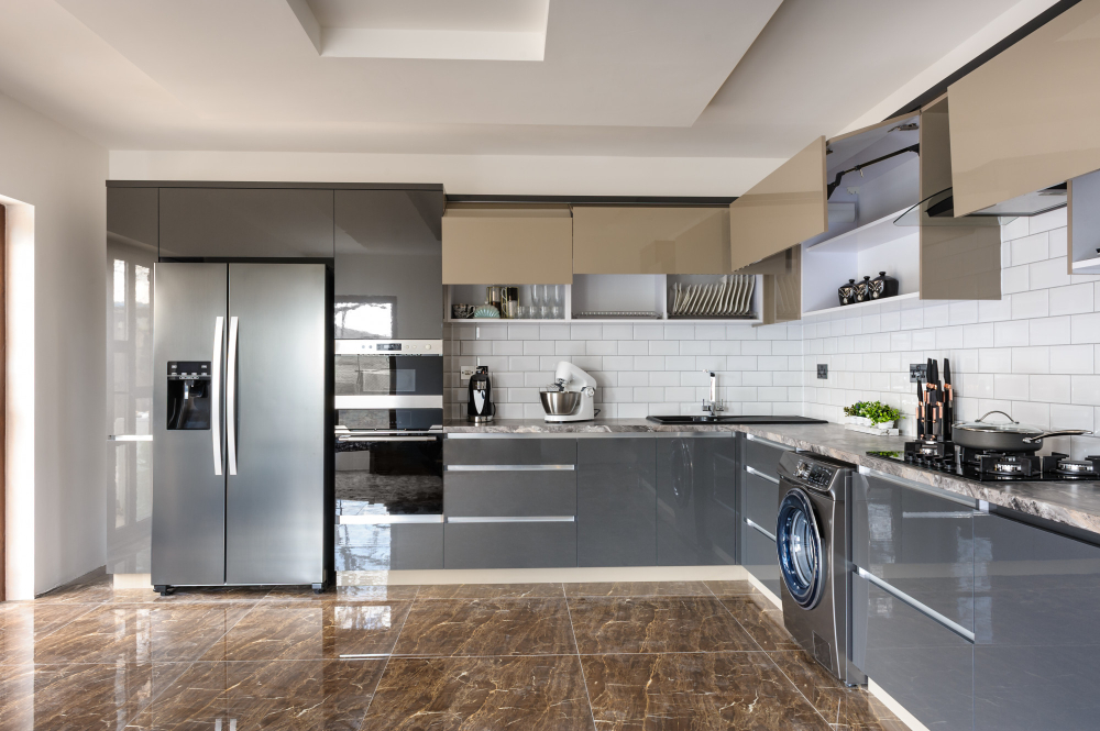 grey kitchen