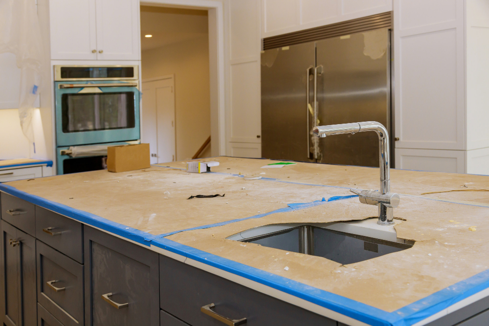 install new countertop