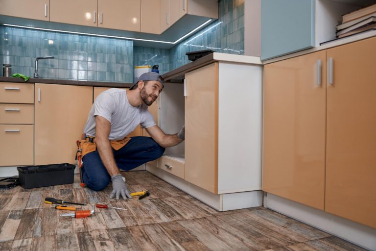 How to Replace Kitchen Base Without Removing Countertop Step