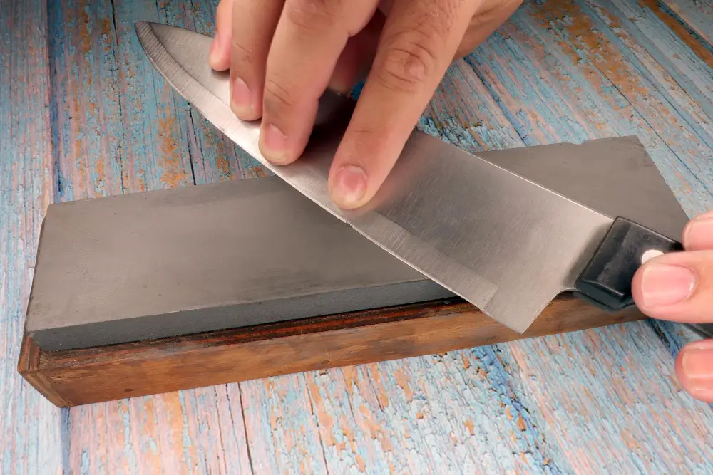 kitchen knife sharpening