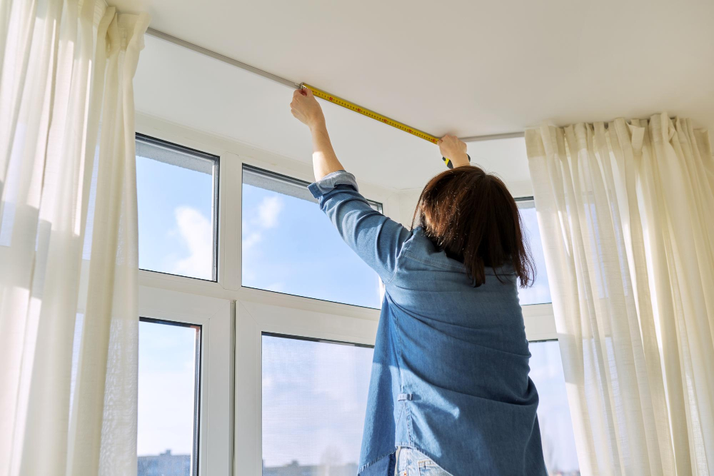 measuring window kitchen