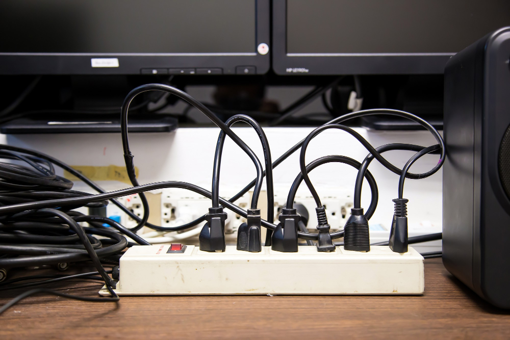 messy cord organizers