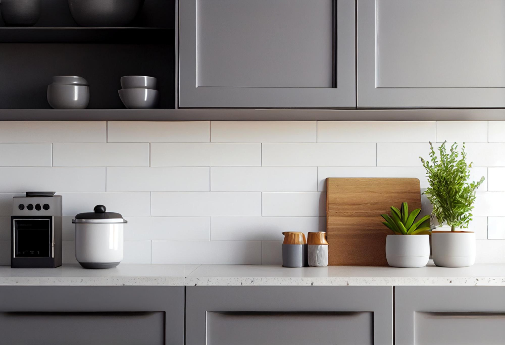 subway tile backsplash kitchen