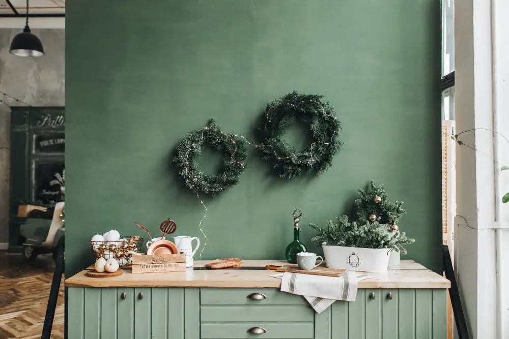 wreaths kitchen