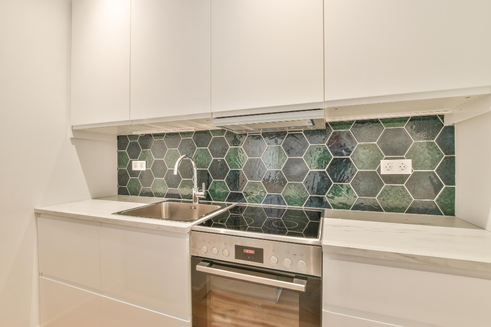 Backsplash tile material