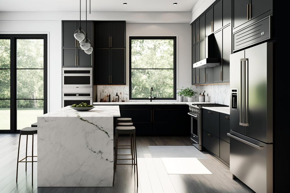 Black kitchen Cabinet Styles