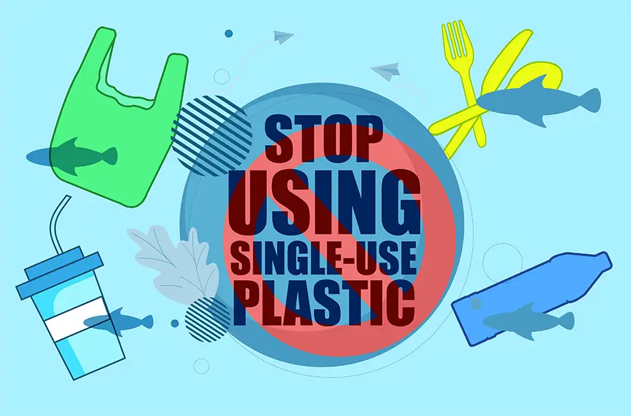 No To Single-Use Plastics