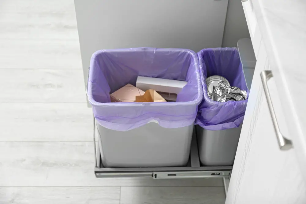 Pull Out Cabinet Trash Bin