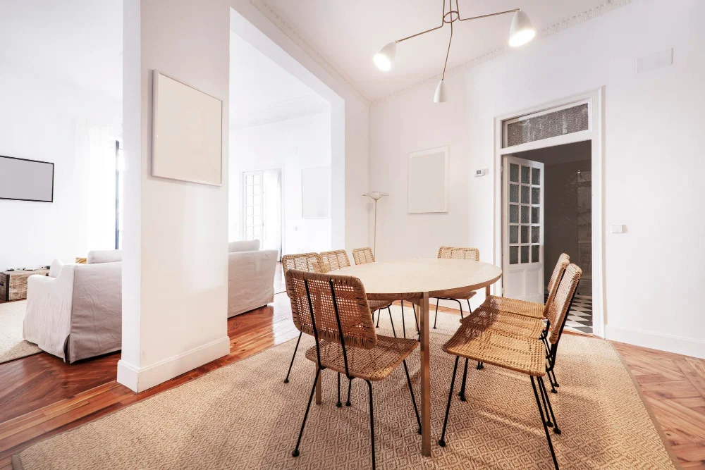 Choosing the Perfect Rug Size for Your Kitchen Table Tips & Guidelines