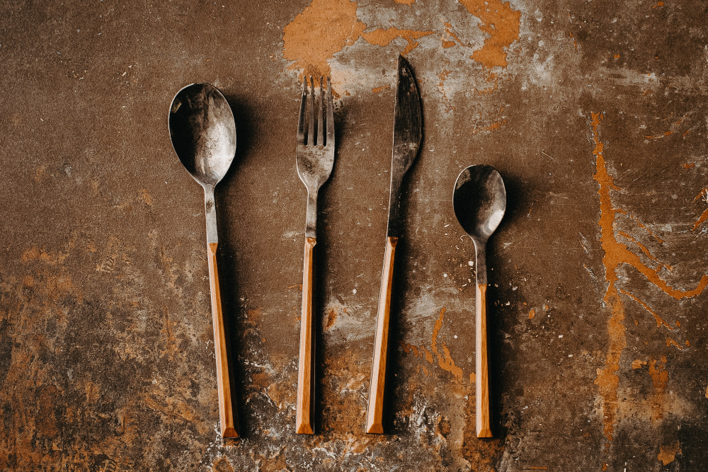 Rust Formation On Utensils