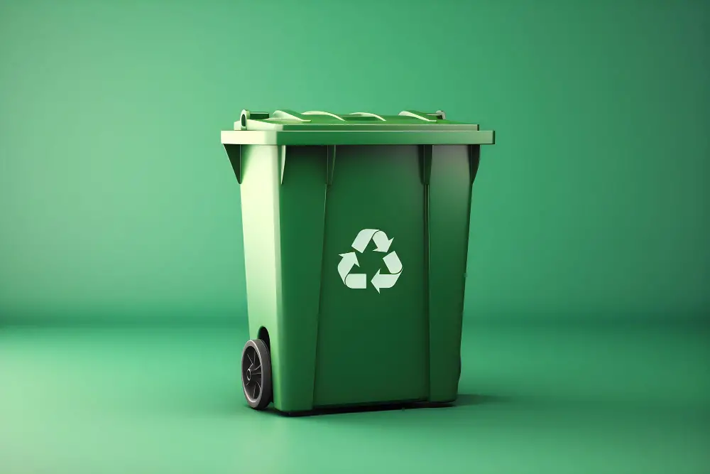Single Recycling bin