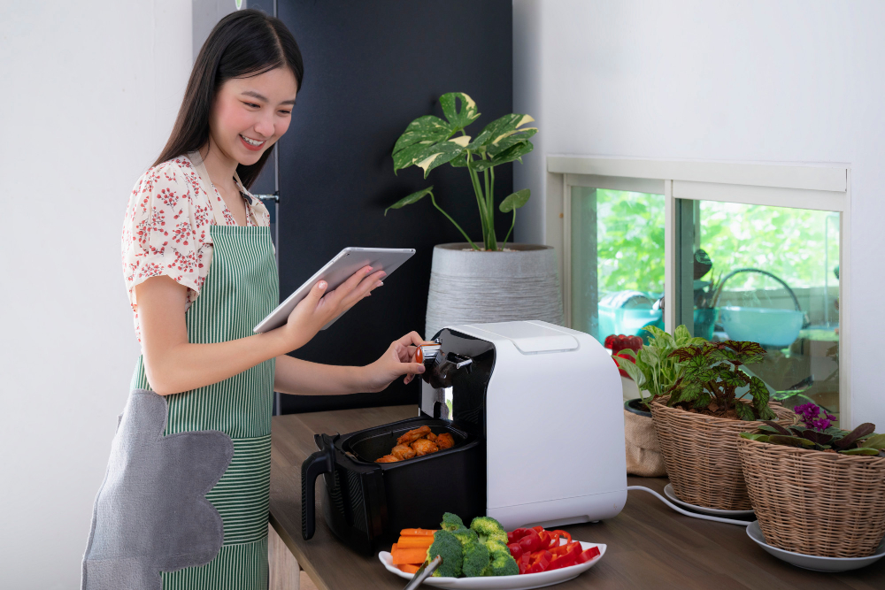 air fryer away from flammable