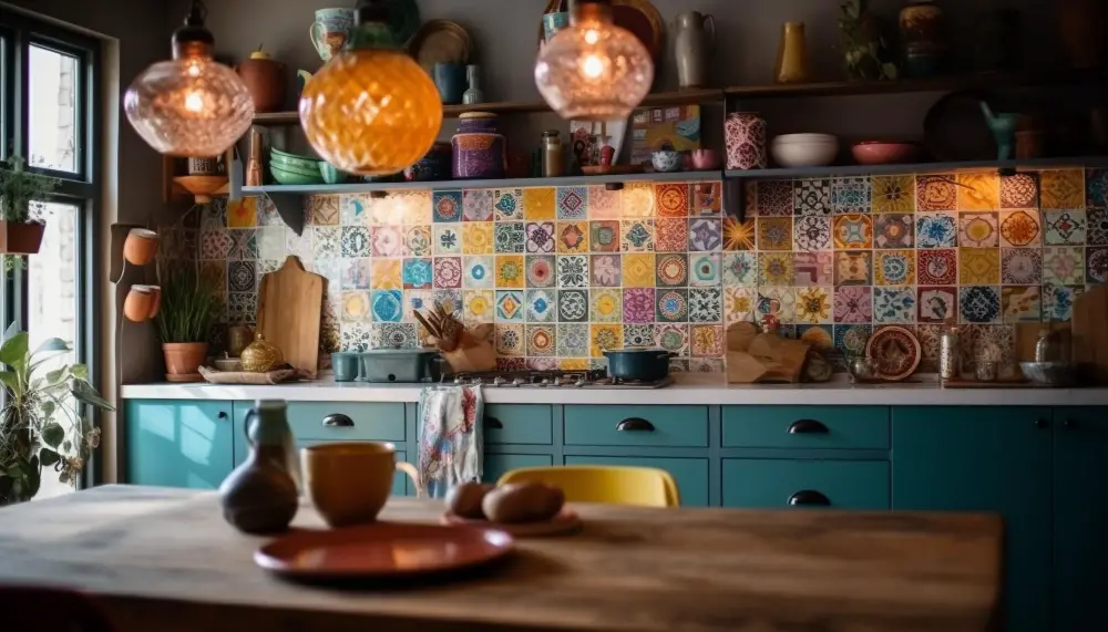 kitchen Hand painted Tiles