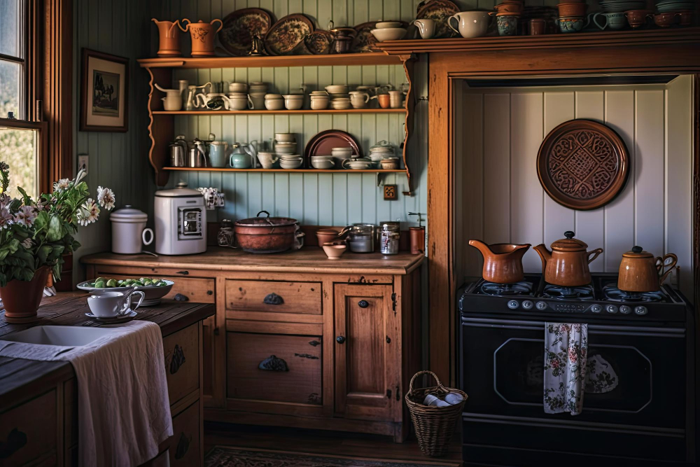 old kitchen Cabinet