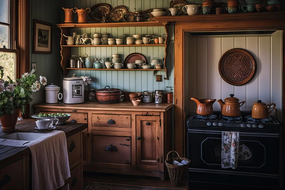 old kitchen Cabinet