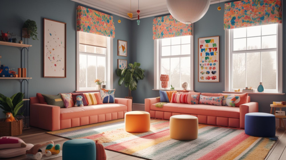 playful living room