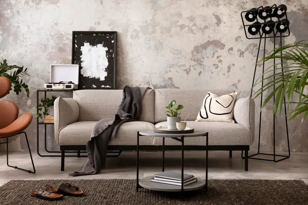 stylish balanced living room decor