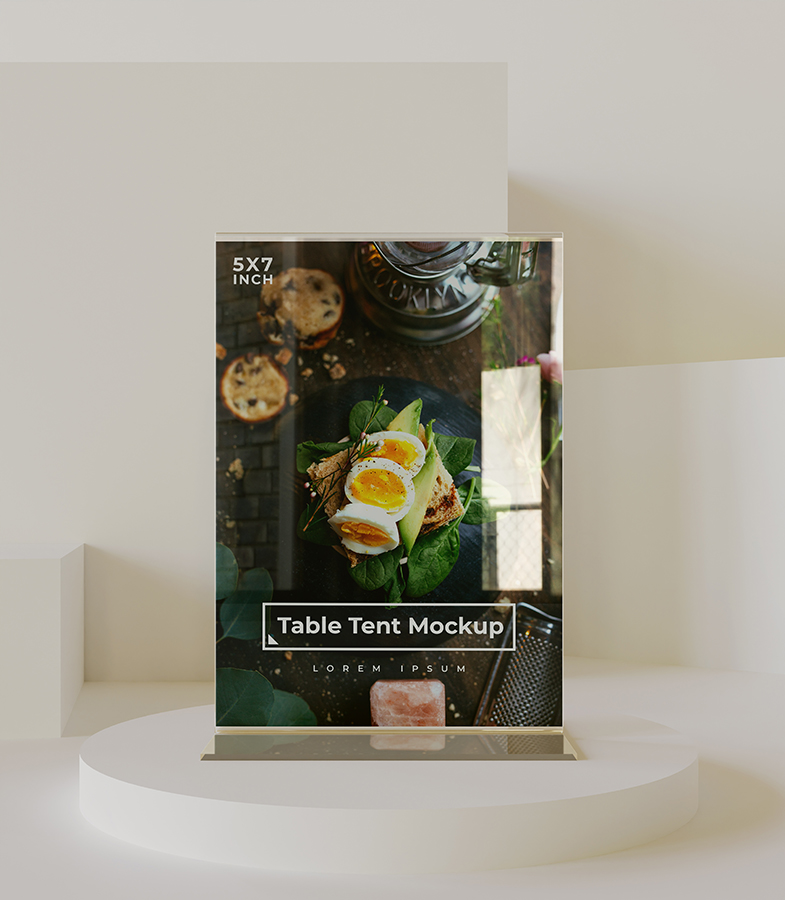 Acrylic Cookbook Stands