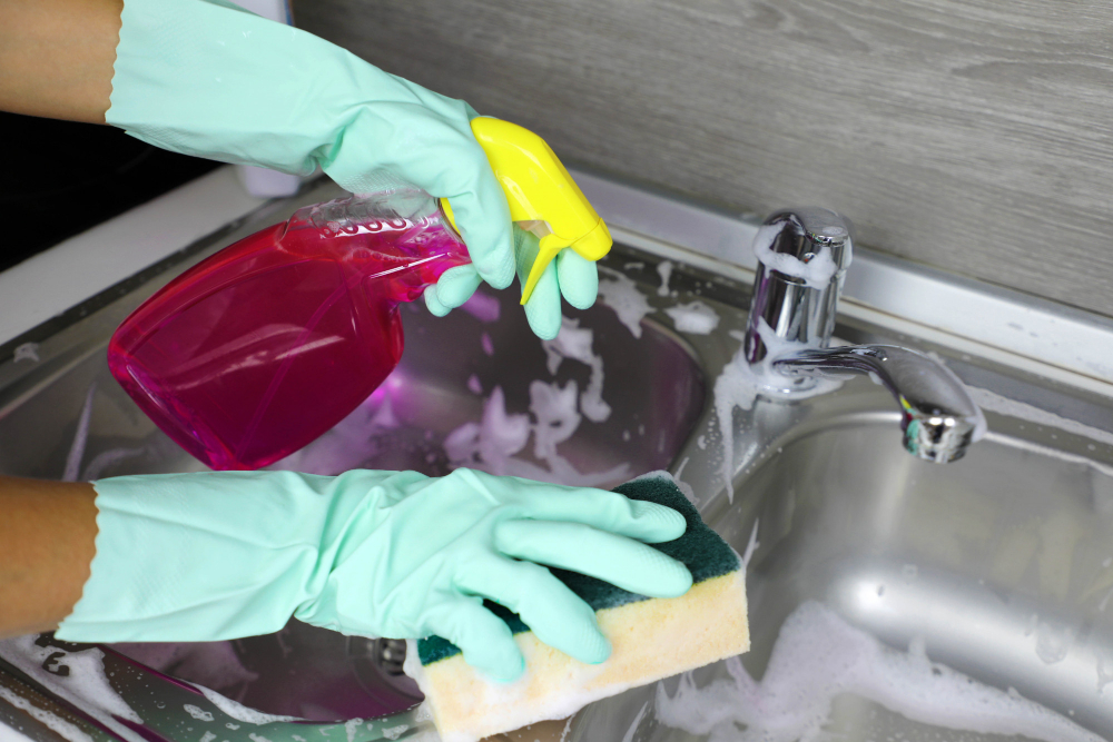 Cleaning Stainless Steel Kitchen Sink