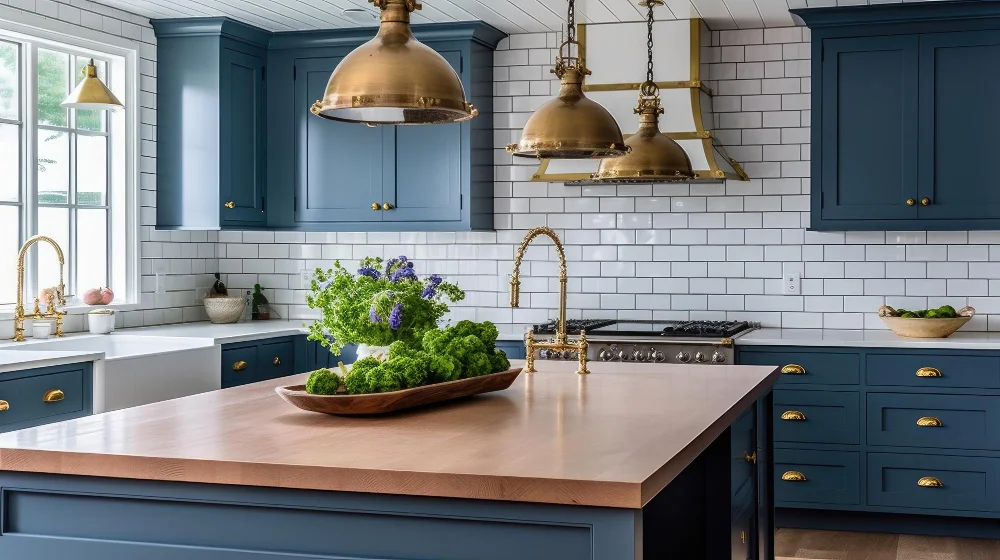 Complementary Colors for Blue Cabinets