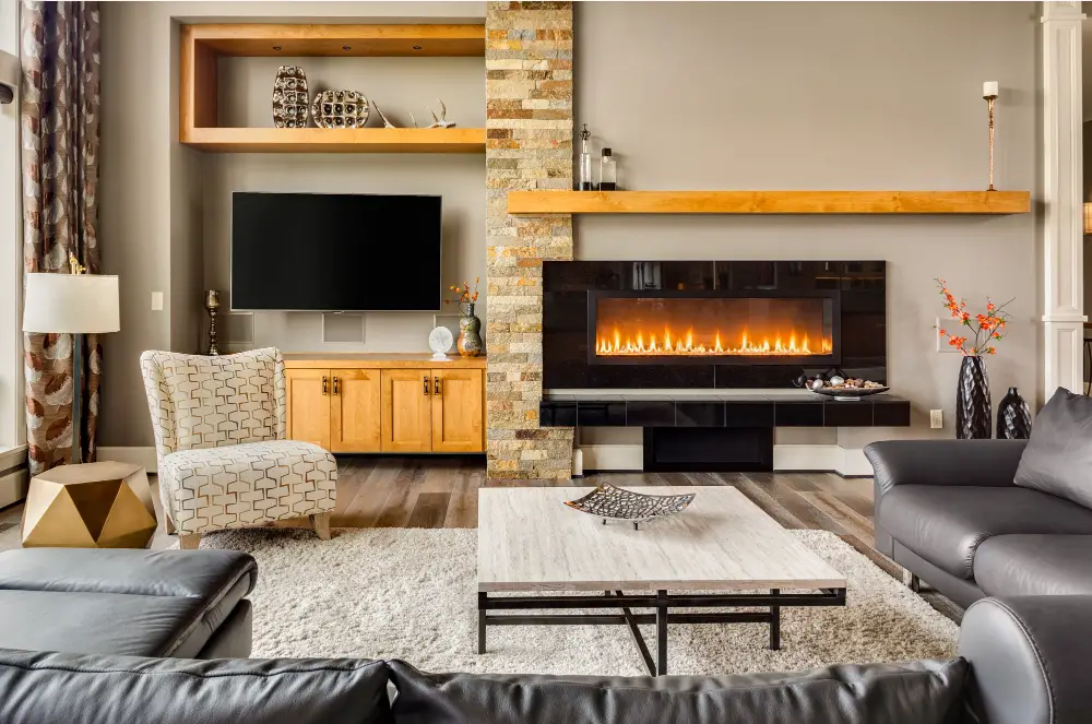 Design Inspirations Electric Fireplace Living