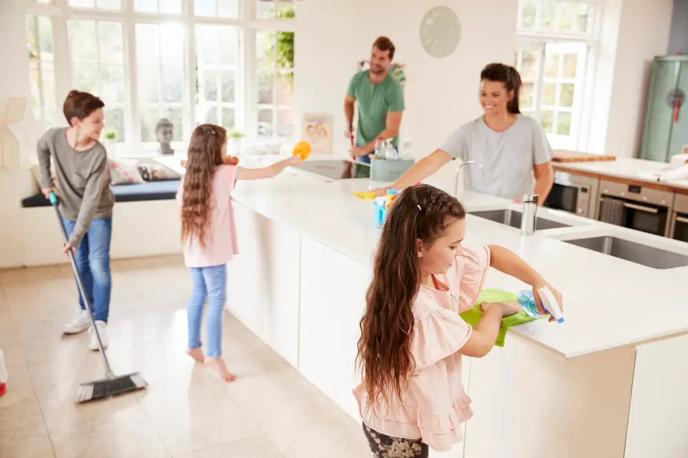 Educate Family Kitchen Cleaning