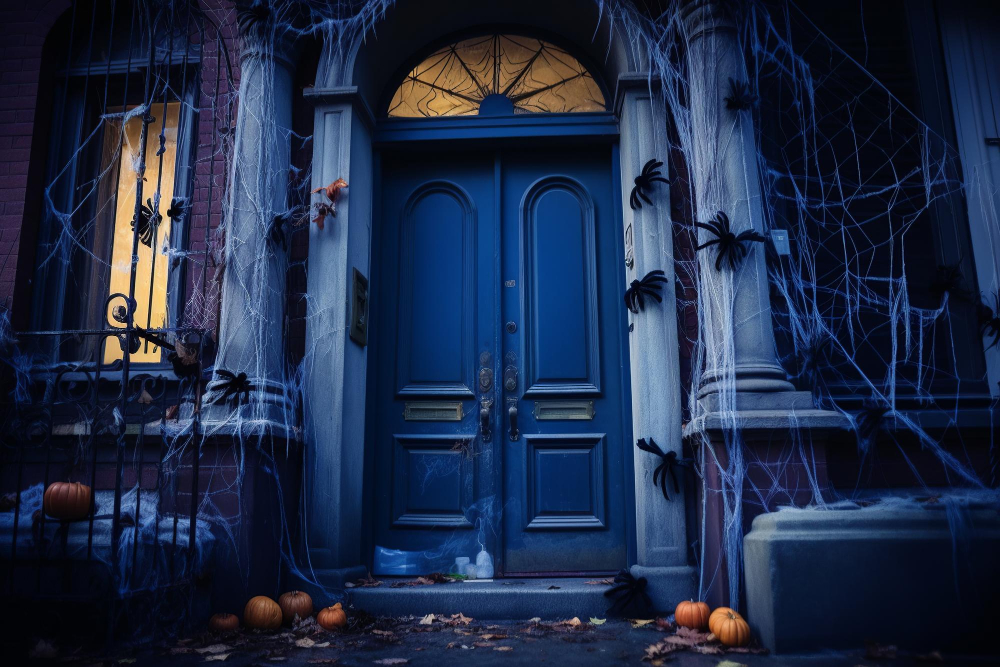 Ghoulish Door Decorations Halloween