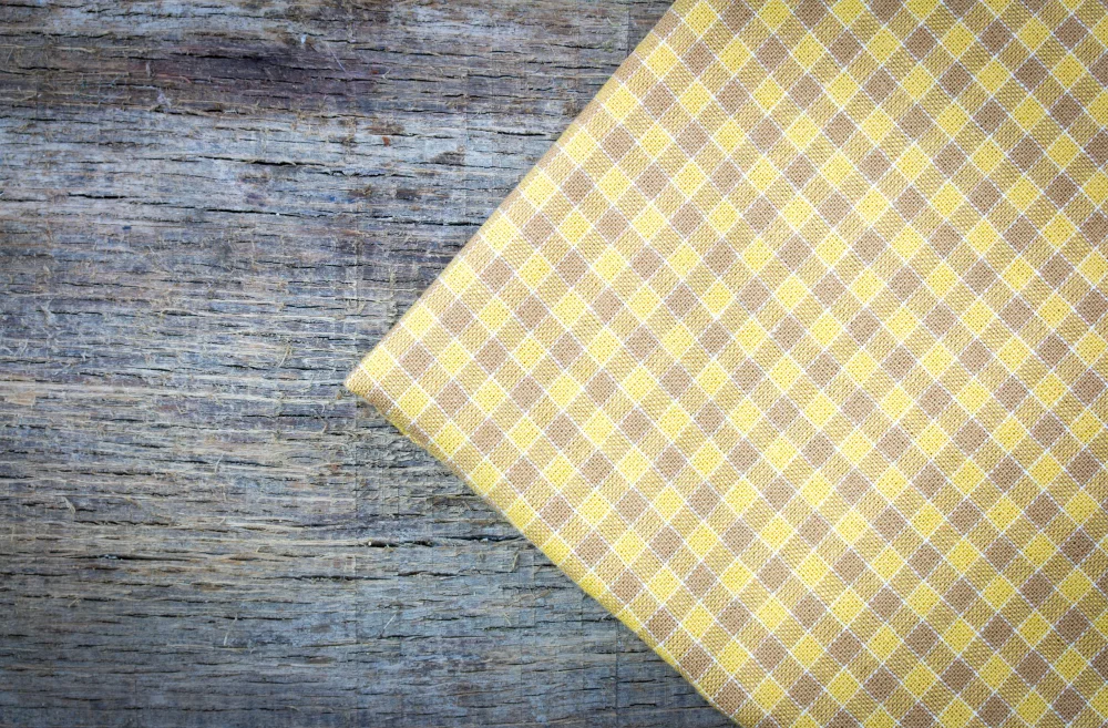 Gray and Yellow Hand Towels Bathroom