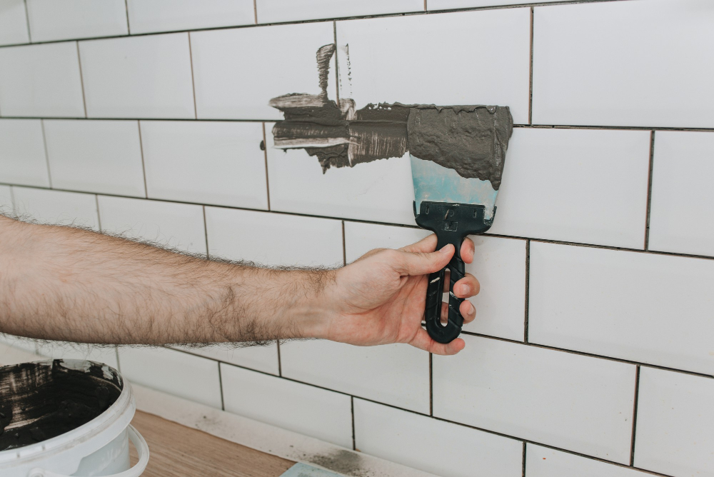 Grout Lines Backsplash Kitchen