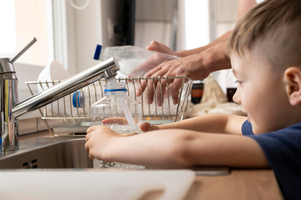 Keeping Water Bottles Clean