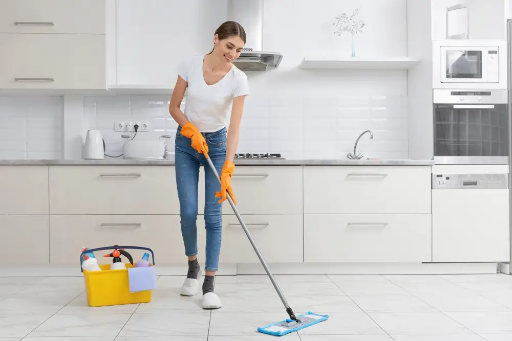 Kitchen Hygiene Cleaning Floor