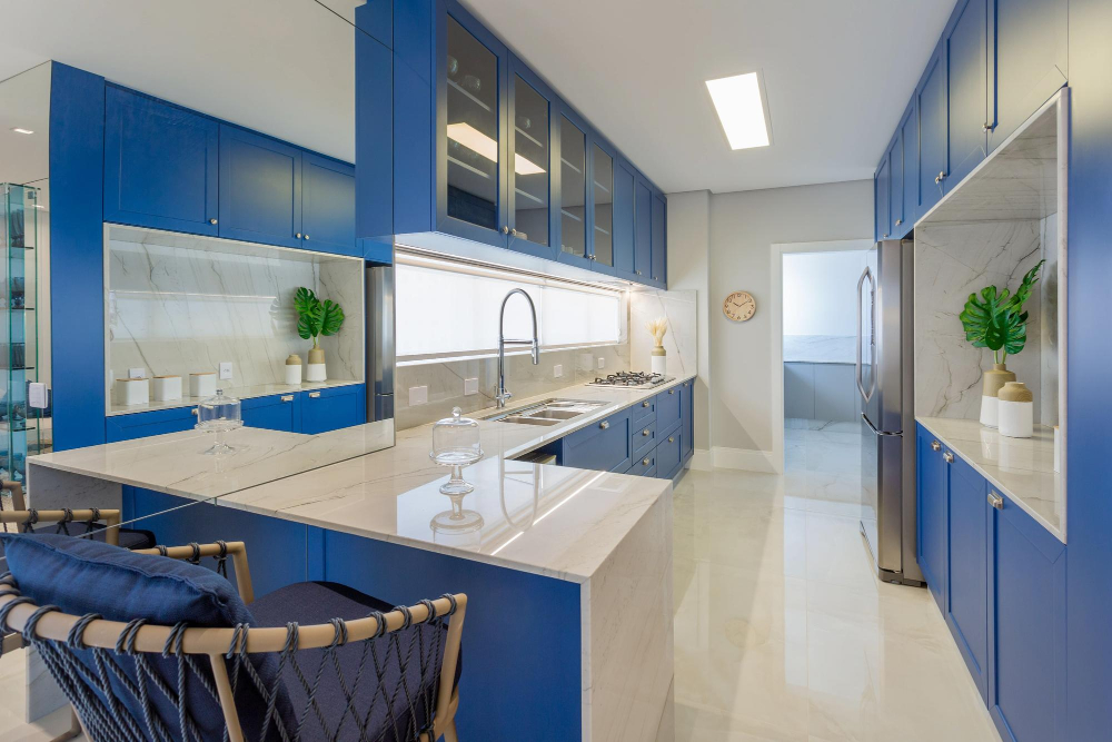 Light Blue Kitchen Cabinets