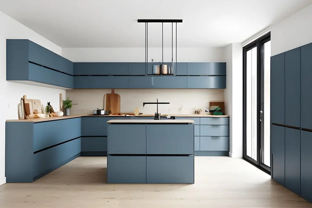 Mixing Blue Cabinets With Other Hues