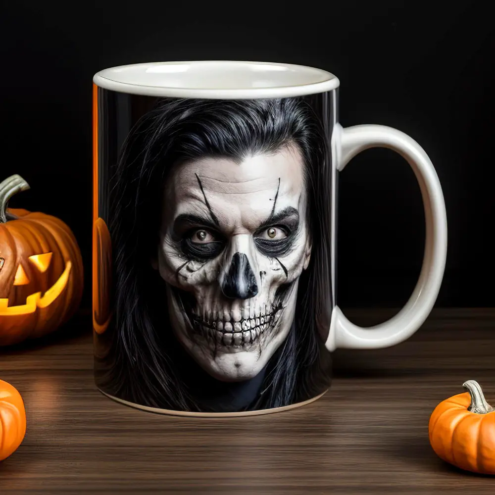 Monstrous Mug Displays Halloween Kitchen