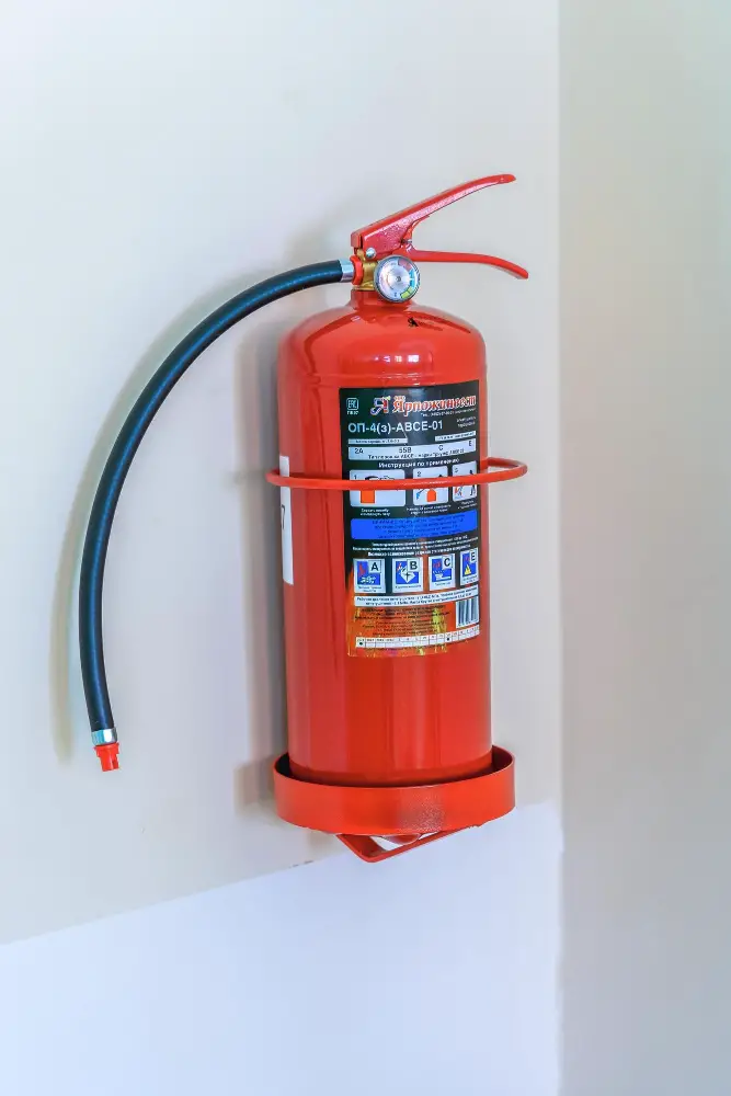 Proper Mounting Fire Extinguisher