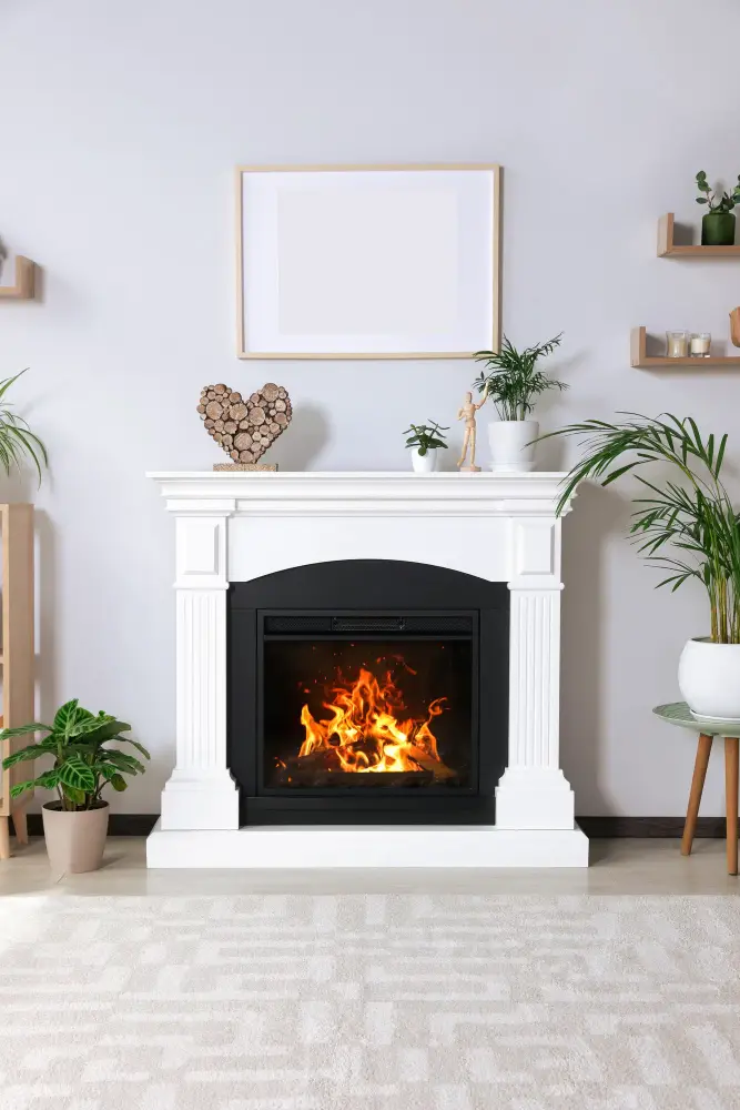 Wall Decor Options Fireplace Living
