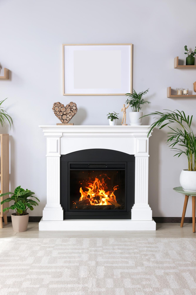 Wall Decor Options Fireplace Living