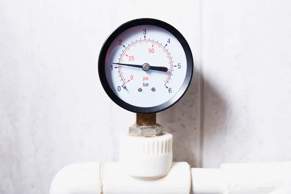 Water Pressure Gauge Faucet
