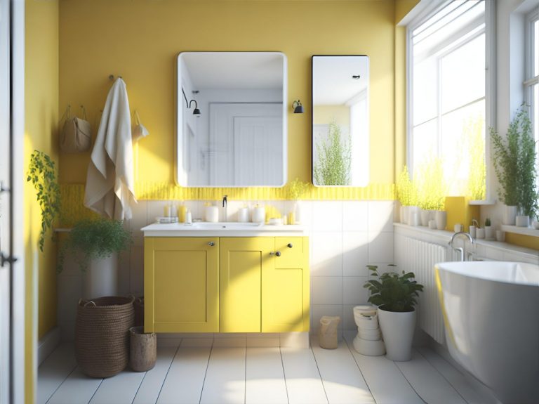20 Gray and Yellow Bathroom Ideas for a Stylish Transformation