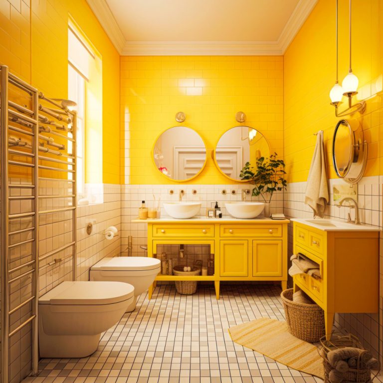 20 Gray and Yellow Bathroom Ideas for a Stylish Transformation