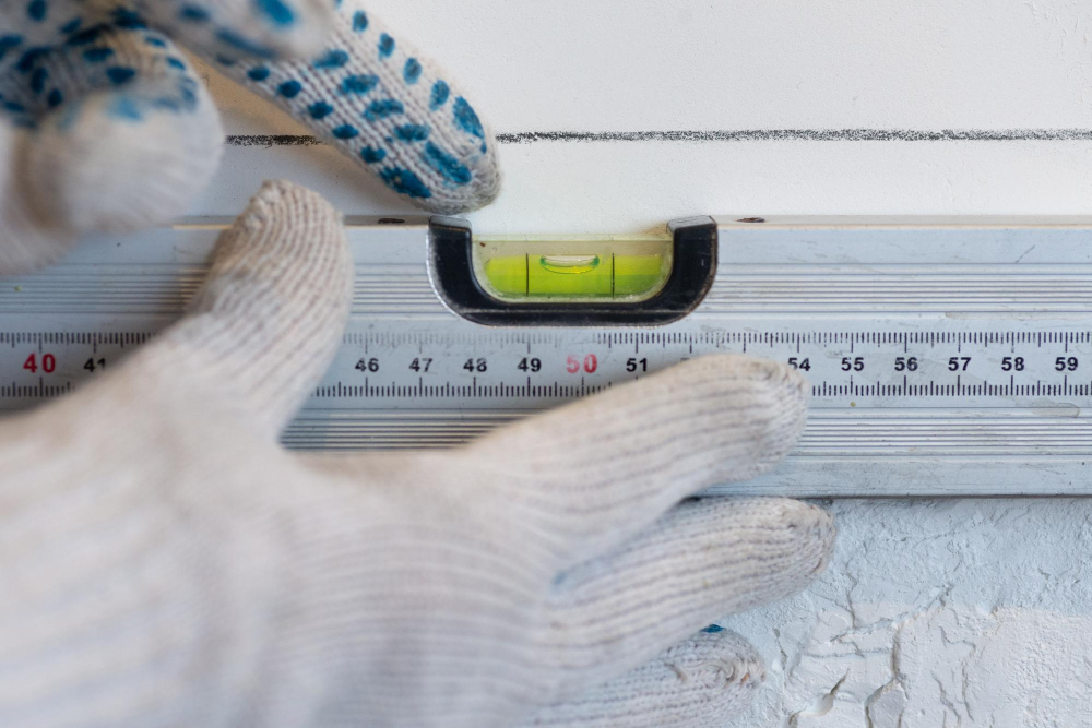 backsplash kitchen measurement level bar