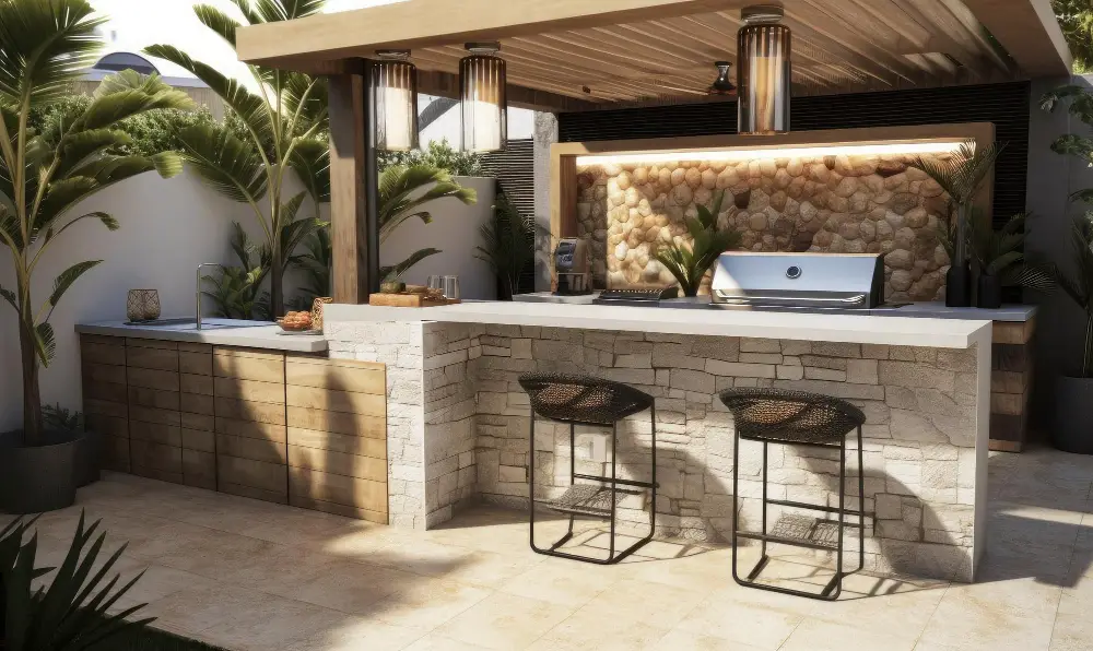 Benefits of Using Quartzite in Outdoor Kitchens