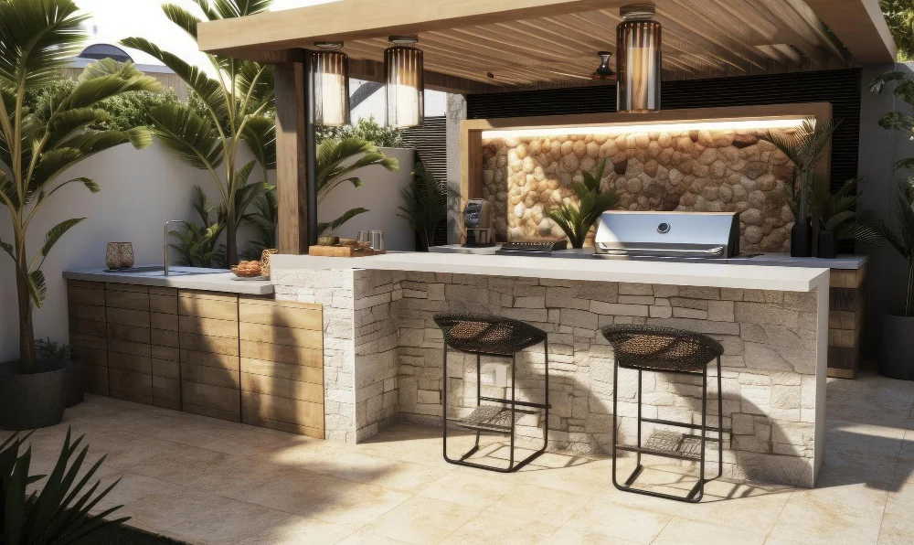 Benefits of Using Quartzite in Outdoor Kitchens