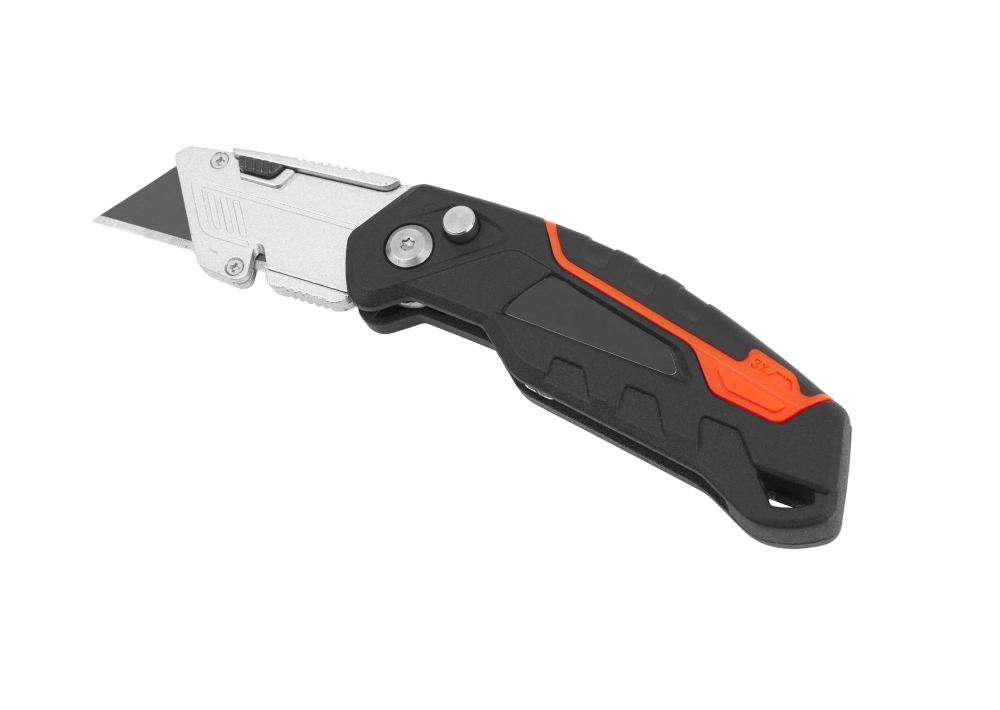 Black utility knife