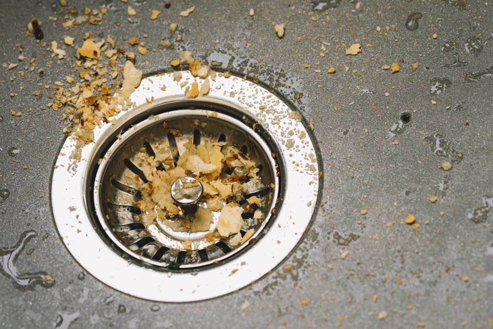 musty smell kitchen sink drain