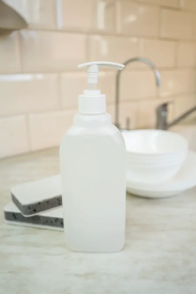 Eco friendly Dish Soap Cleaning Kitchen Sink