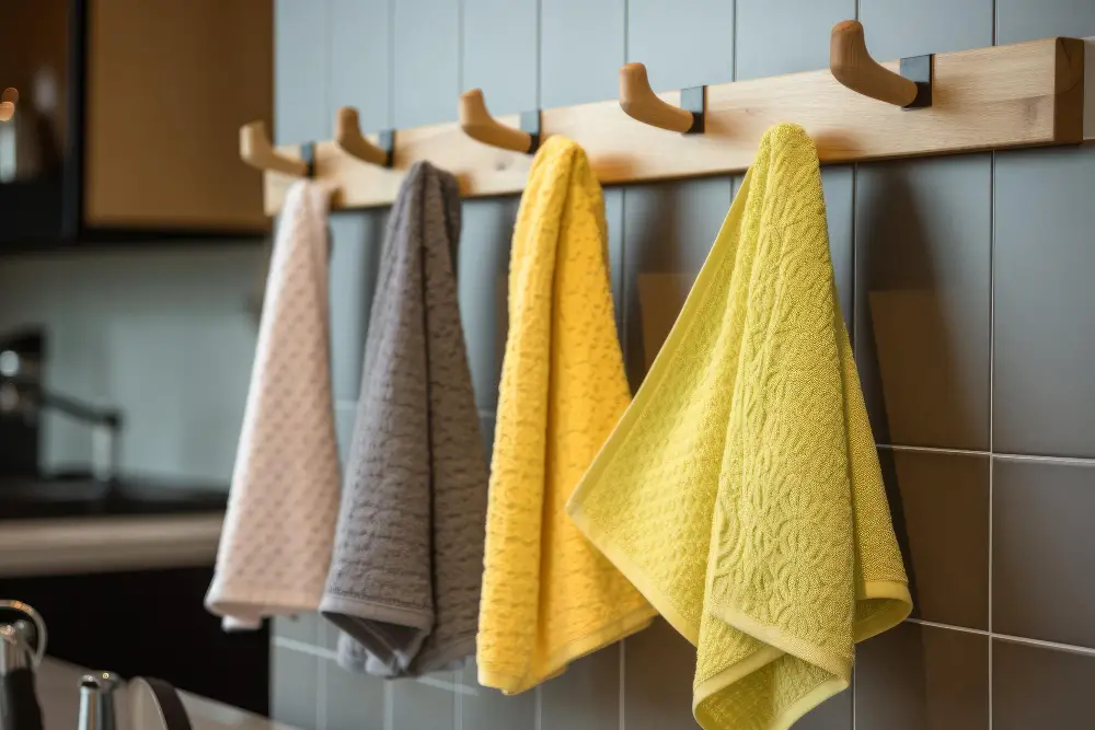 Kitchen Towel Racks and Hooks