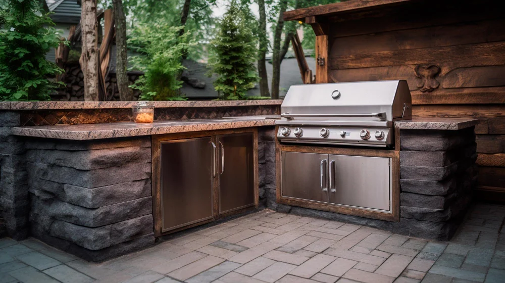 Quartzite Outdoor Kitchen Color Options