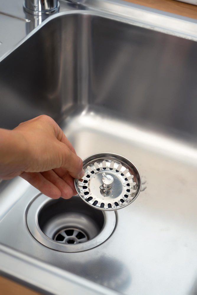 Reinstalling the Sink Strainer