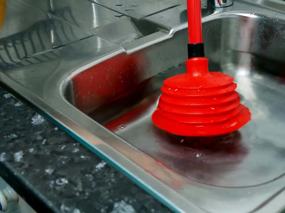Use a Plunger Sink Drain
